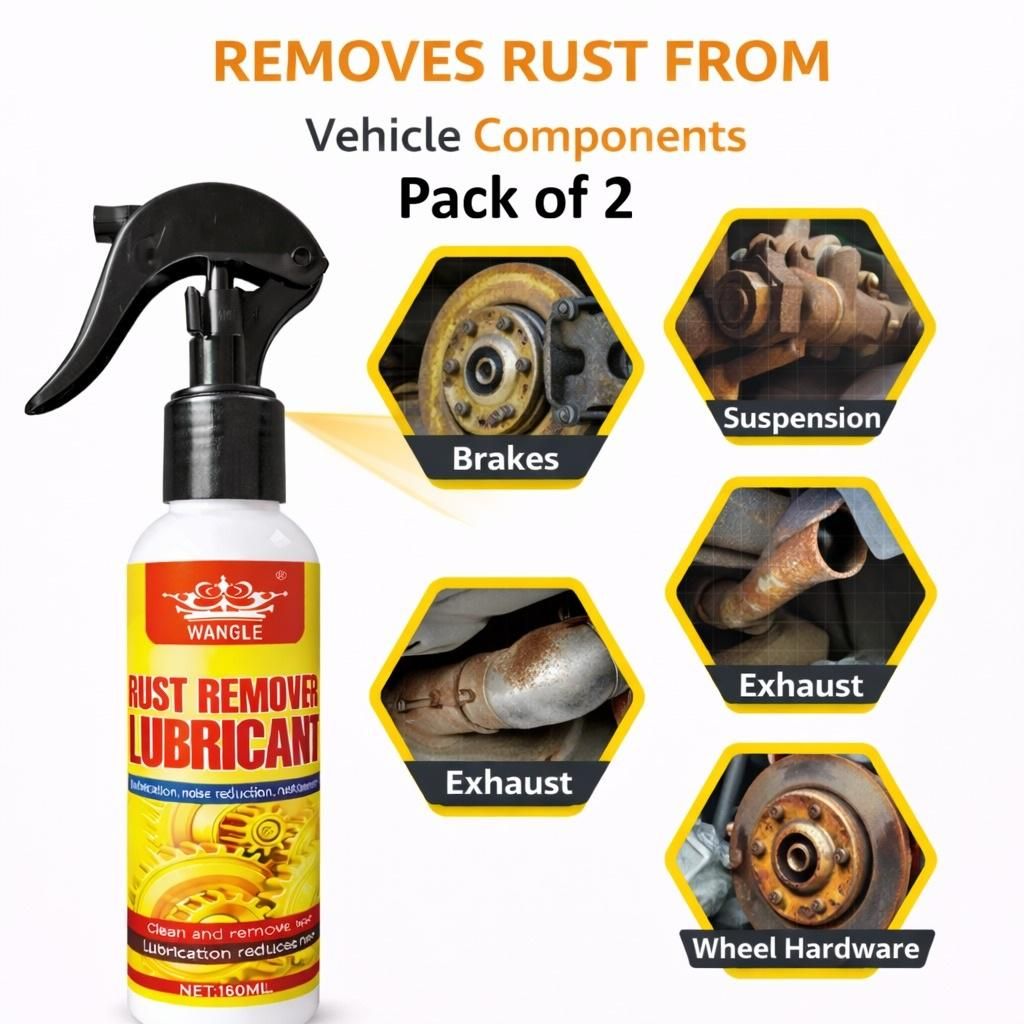 Rust Remover Lubricant 200 ml (Pack of 2)